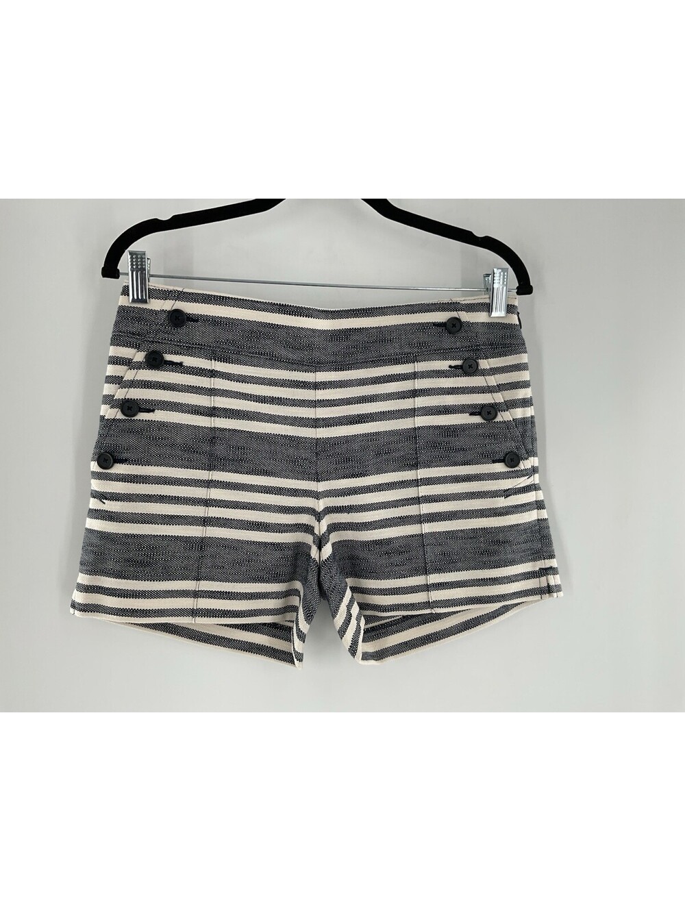 Ann Taylor Loft Women’s Size 0 The Riviera Short Shorts 4 In Inseam Striped 140